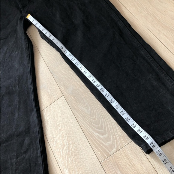 Rustler Men's Size 44x30 Straight Leg Denim Black Jeans 100% Cotton Dark Wash - Picture 11 of 12